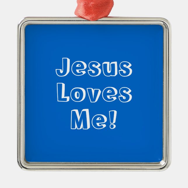 Ornement En Métal Mon Dieu, Amours, Moi ! (Devant)