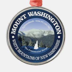 Ornement En Métal Mont Washington
