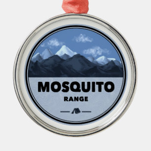 Ornement En Métal Mosquito Range Colorado Camping