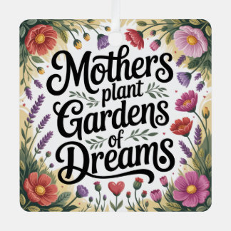 Ornement En Métal Mothers Plant Gardens Of Dreams