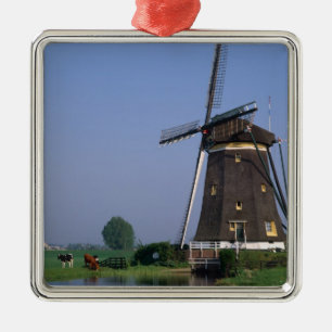 Ornement En Métal Moulins à vent, Leidschendam, Pays-Bas