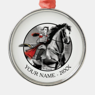 Ornement En Métal Mulan Dans L'Armurerie Couleur D'Aquarelle Du Vent