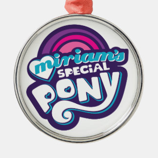 Ornement En Métal My Little Prepotente