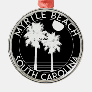 Ornement En Métal Myrtle Beach la Caroline du Sud