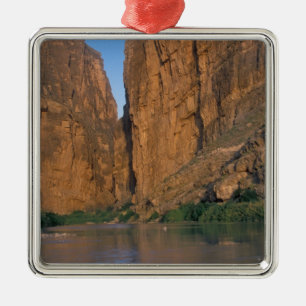 Ornement En Métal NA, États-Unis, Texas, Big Bend National Park. Rio