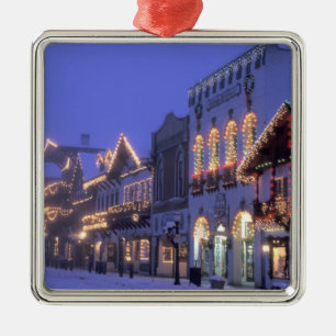 Ornement En Métal Na, Etats-Unis, Washington, Leavenworth. Rue