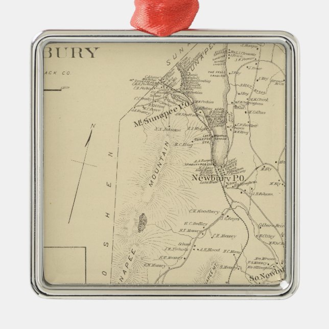 Ornement En Métal Newbury (Devant)