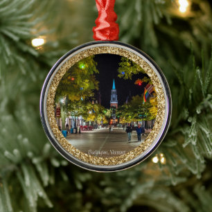 Ornement En Métal Noël à Burlington, Vermont