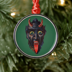Ornement En Métal Noël Krampus