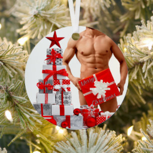 Ornement En Métal Noël SlipperyJoe Cadeaux gay pride LGBTQIA envelop