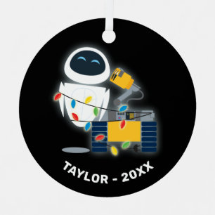 Ornement En Métal Noël WALL-E & EVE