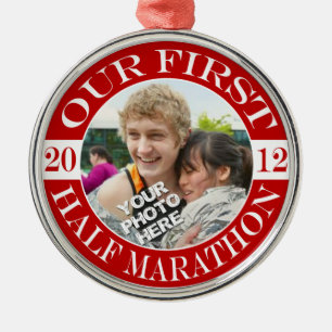 Ornement En Métal Notre marathon de première moitié - 2012