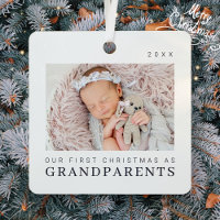 Notre premier Noël en grands-parents Moderne Chic