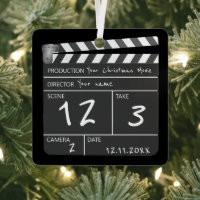 Novelité Personnalisé Clapperboard de film personn