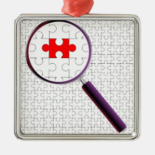 Ornement En Métal Odd Pièce Magnifique Verre