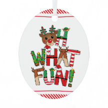 Oh, What Fun (ajoutez votre photo) lumières de Noë