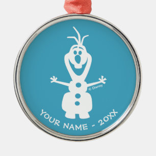 Ornement En Métal Olaf   Bras Chaud Pour Vous, Bras Chaud Pour Moi