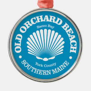 Ornement En Métal Old Orchard Beach (coquillage)