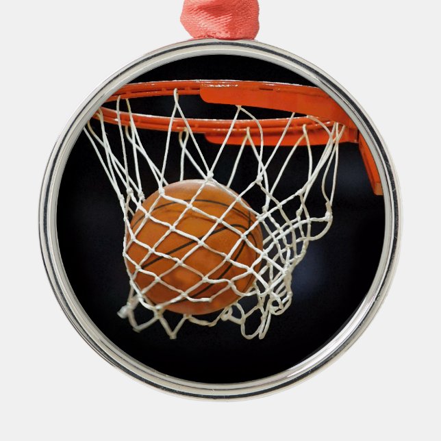 Ornement En Métal Organisation de basket-ball (Devant)