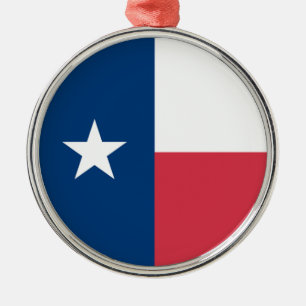 Ornement En Métal Organisation du drapeau du Texas