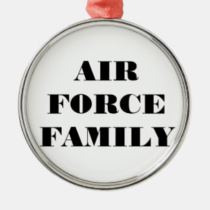 Ornement En Métal Ornament Air Force Family