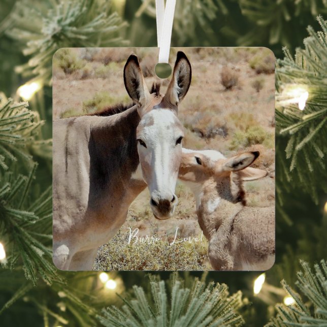 Ornement En Métal Ornament Burro Love (Insitu)