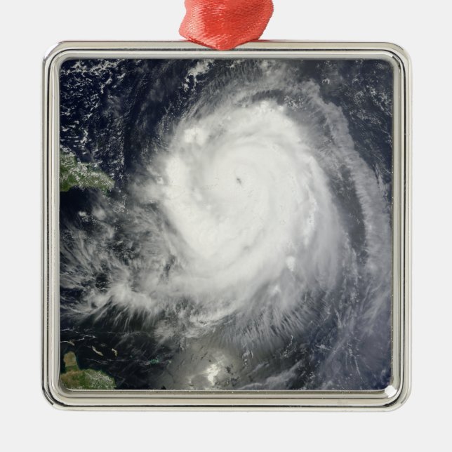 Ornement En Métal Ouragan Earl (Devant)
