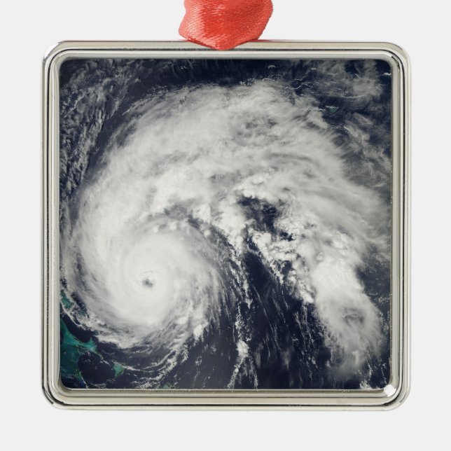 Ornement En Métal Ouragan Earl 5 (Devant)