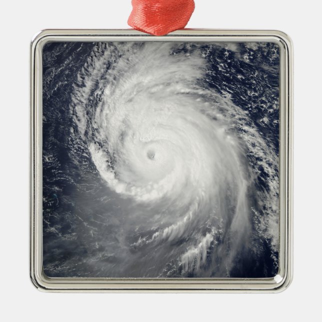 Ornement En Métal Ouragan Igor dans l'océan Atlantique (Devant)