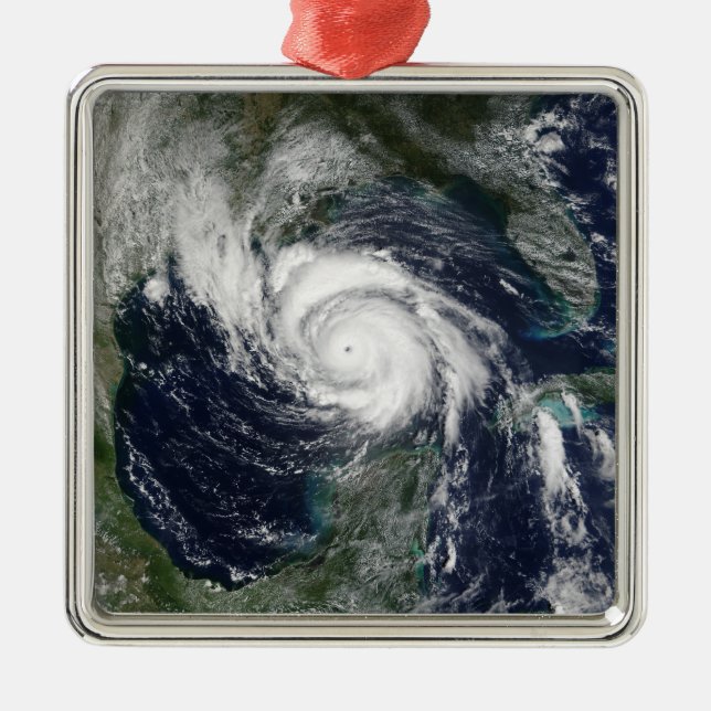 Ornement En Métal Ouragan Lili (Devant)