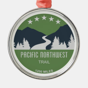 Ornement En Métal Pacific Northwest Trail