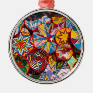 Ornement En Métal Paniers éthiopiens traditionnels