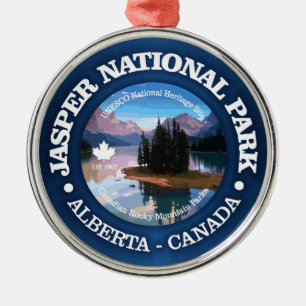 Ornement En Métal Parc national Jasper (lac Maligne)
