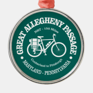 Ornement En Métal Passage du Grand Allegheny (cyclisme)