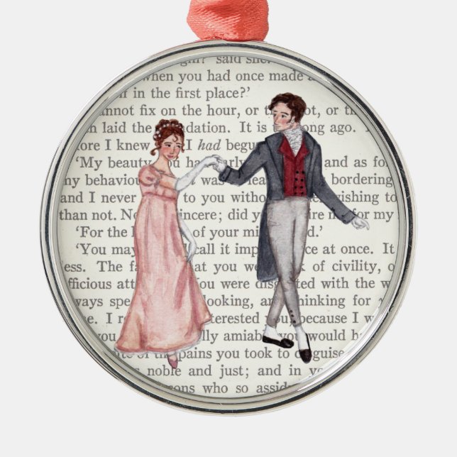 Ornement En Métal Pemberley Ball (Devant)