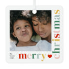 Photo de Noël colorée moderne