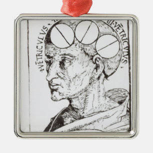 Ornement En Métal Phrénologie