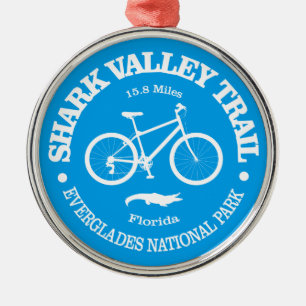 Ornement En Métal Piste de la vallée du requin (cyclisme)