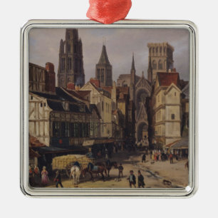 Ornement En Métal Place de la Haute-Vieille-Visite, Rouen, 1824