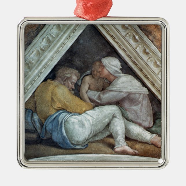 Ornement En Métal Plafond de chapelle de Sistine : Les ancêtres du (Devant)
