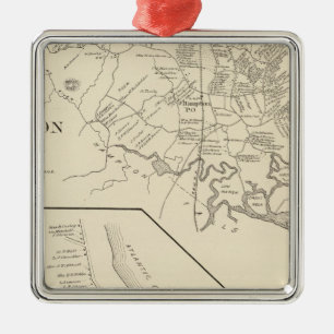 Ornement En Métal Plage de Hampton, Hampton