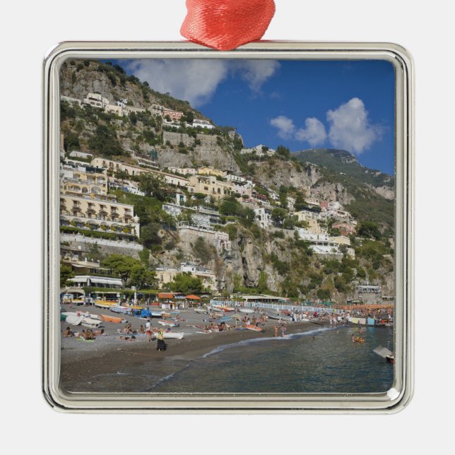 Ornement En Métal Plage de Positano, Campanie, Italie (Devant)