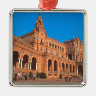 Ornement En Métal Plaza de Espana à Séville, Espagne.