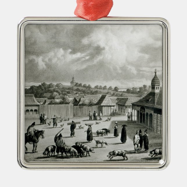 Ornement En Métal Plaza De São Carlos de Chiloe, 1835] (Devant)