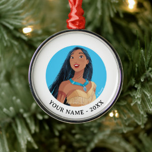 Ornement En Métal Pocahontas Esprit du Vent