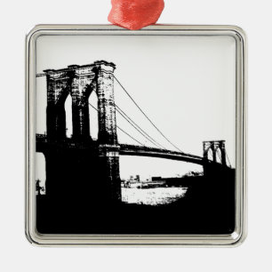 Ornement En Métal Pont vintage Brooklyn