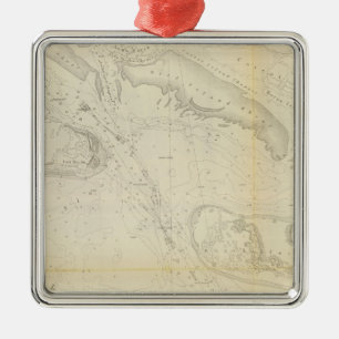 Ornement En Métal Port de Beaufort, OR