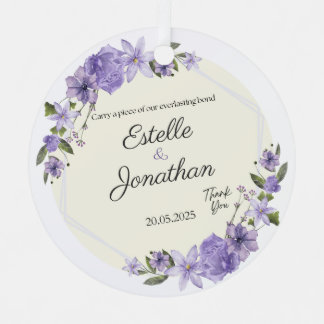 Ornement En Métal Porte - clé Mariage personnalisé : Un bon souvenir