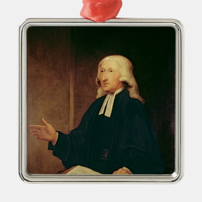Ornement En Métal Portrait de John Wesley 1788 (Devant)