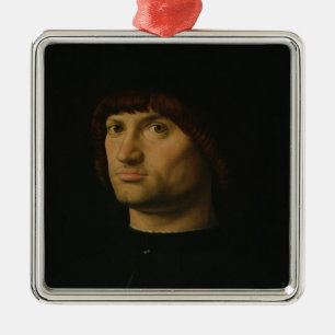 Ornement En Métal Portrait d'un homme, ou le Condottiere, 1475
